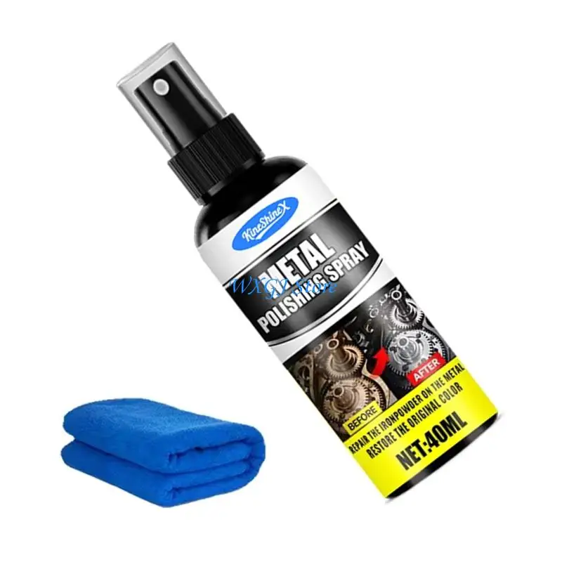 37JE Automobile Metal Rust Removal Sprayer Auto Wheel Parts Paint Antirust Cleaner
