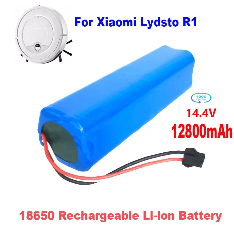 

New Originele Echte 12800mAh Voor Xiaomi Lydsto R1 Oplaadbare Li-Ion Batterij Robot Stofzuiger R1 Batterij Pack Met Capaciteit