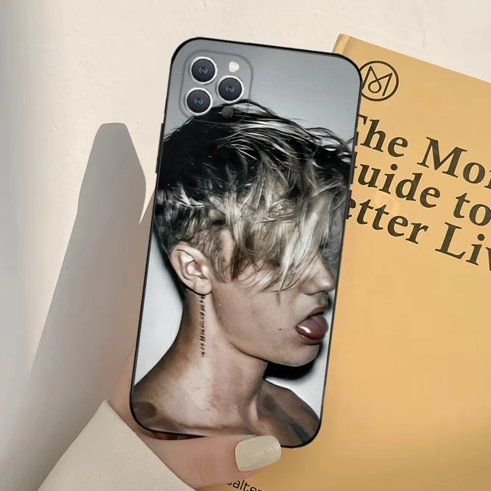 J-Justin Bieber  Phone Case For iPhone 16,15,14,13,12,11,Pro,X,XS,Max,XR,Plus,Mini Soft Black Cover