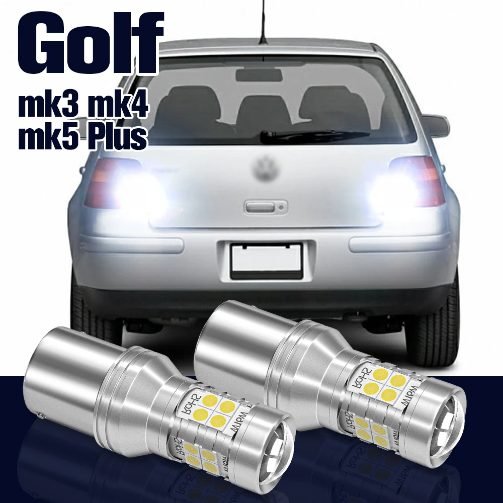 

Reverse Light 2x LED Bulb Backup Lamp For VW Volkswagen Golf mk3 mk4 mk5 Plus Accessories 1997-2013 2006 2007 2008 2009 2010 "