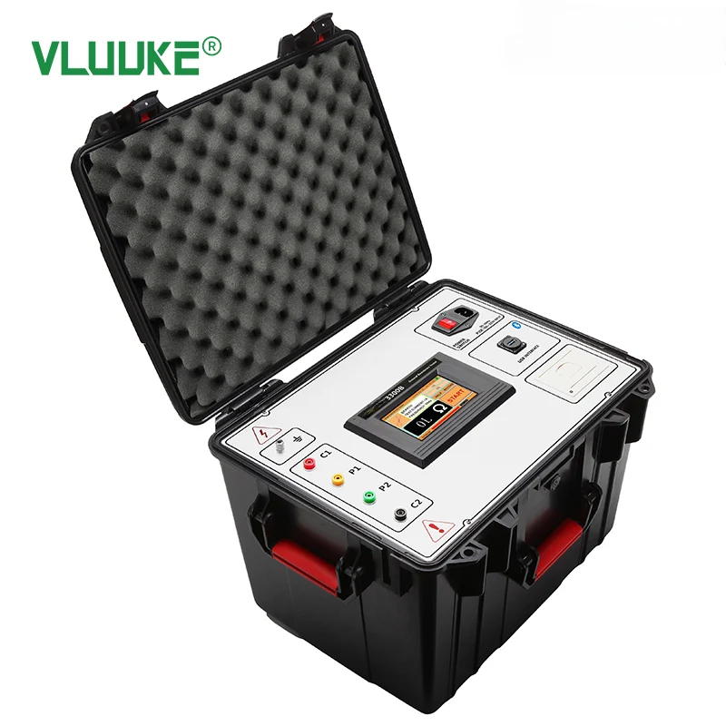 

VKCR3300B Digital Only 5-inch Touch Screen Large Scale Grounding Grid Earth Resistance Tester 0.2 Accuracy 1000 Groups