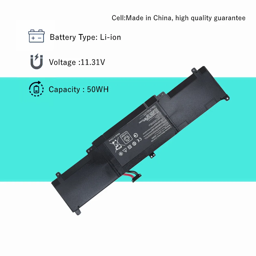 3ICP7/55/90 Laptop Battery for ASUS ZenBook Q302L UX303L Q302LD UX303 RX303 BX303 C31N1339 For Transformer Book Flip TP300LA