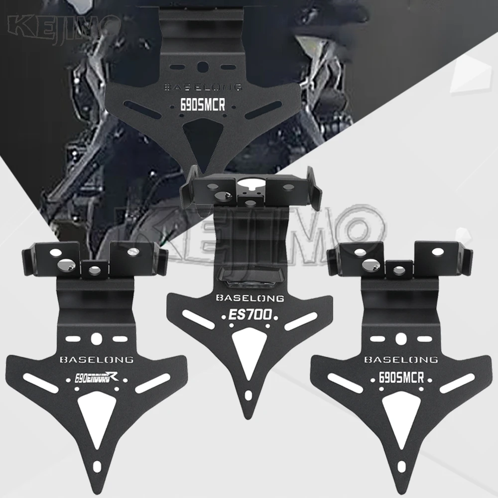 

FOR SM / ES 700 ABS 22-26 Rear Tail Tidy Fender Eliminator Kit License Plate Holder LED Light for 690 SMC R 690 Enduro R 19-26