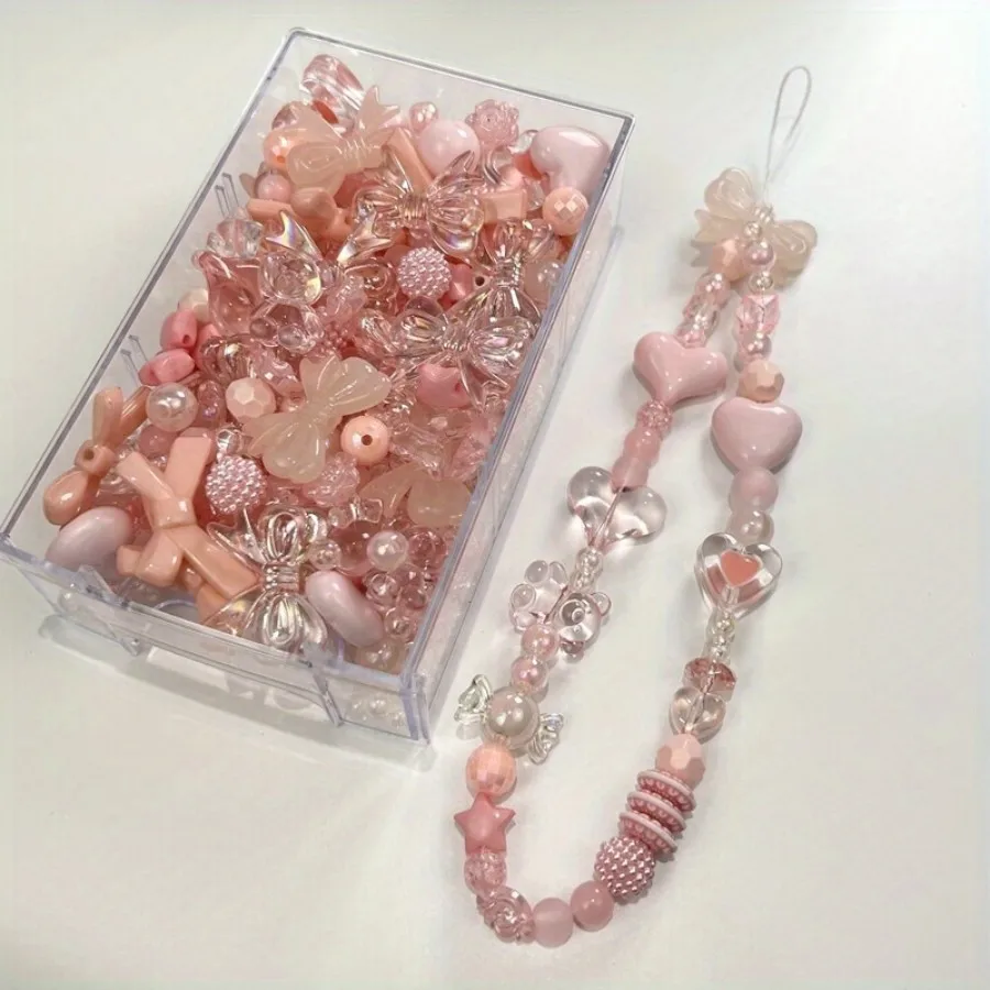 50 gr/paket Gemischte Stil Gemischte Farbe Acryl Lose Perlen Für Armband Halskette Schmuck Machen Liefert DIY Handgemachte Zubehör – Detail 8