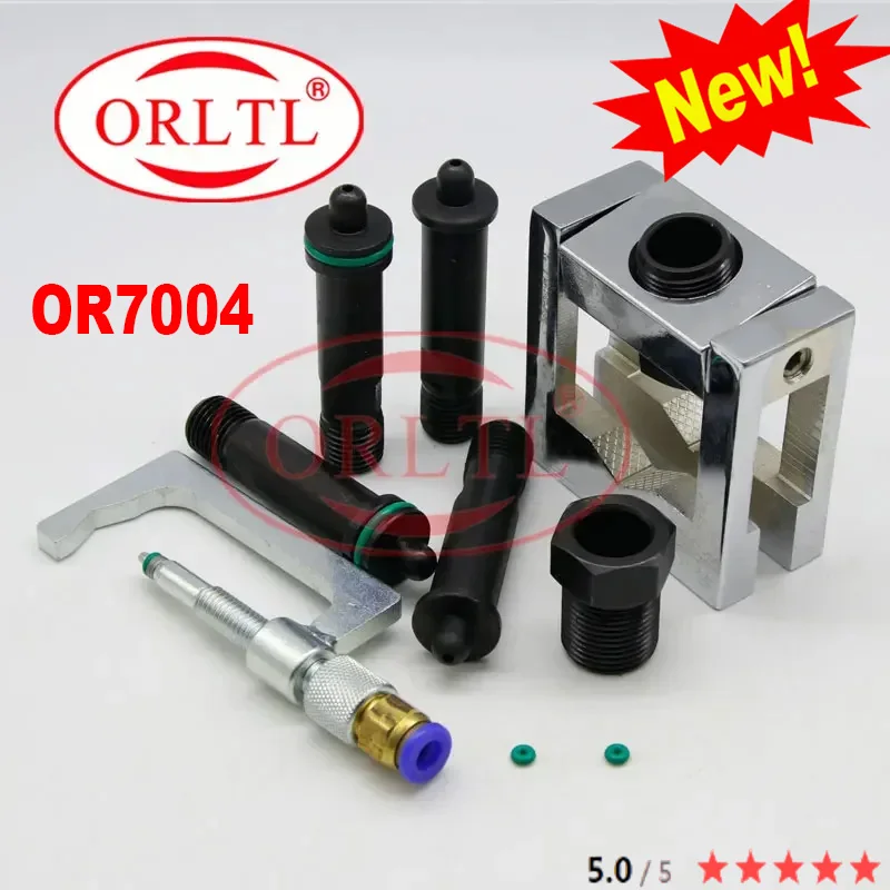 ORLTL Universal Common Rail injector fix adapter kit 5 Types of adapter For BOSCH DENSO DELPHI injector OR7004