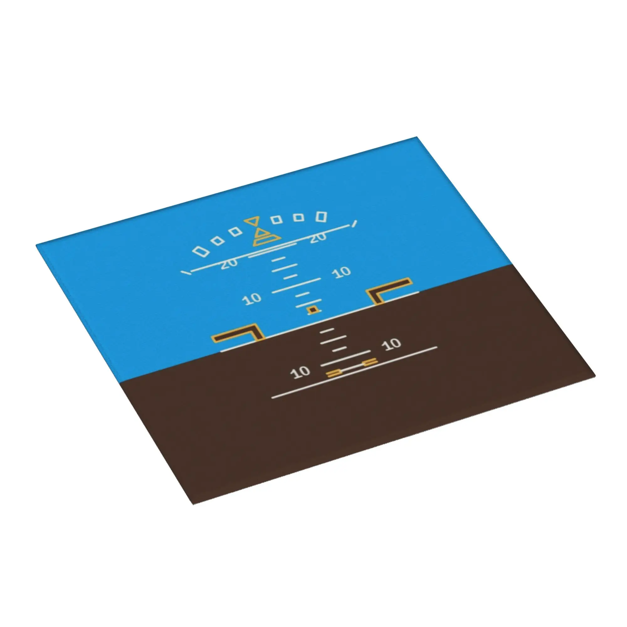 Drying Mat For Kitchen Attitude Waterproof Reusable Flight Pilot Airplane Aviation Aviator On Slip Kitchen Counter Protector Mat