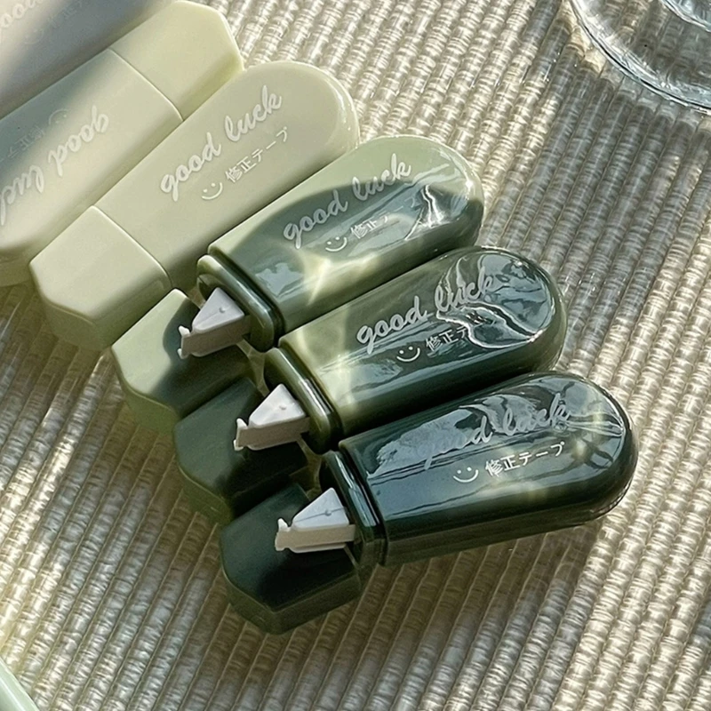 6 PCS TRACRECET TAPE ROLDERS ROIDENT ASTHETIC WHITE OUT TAP