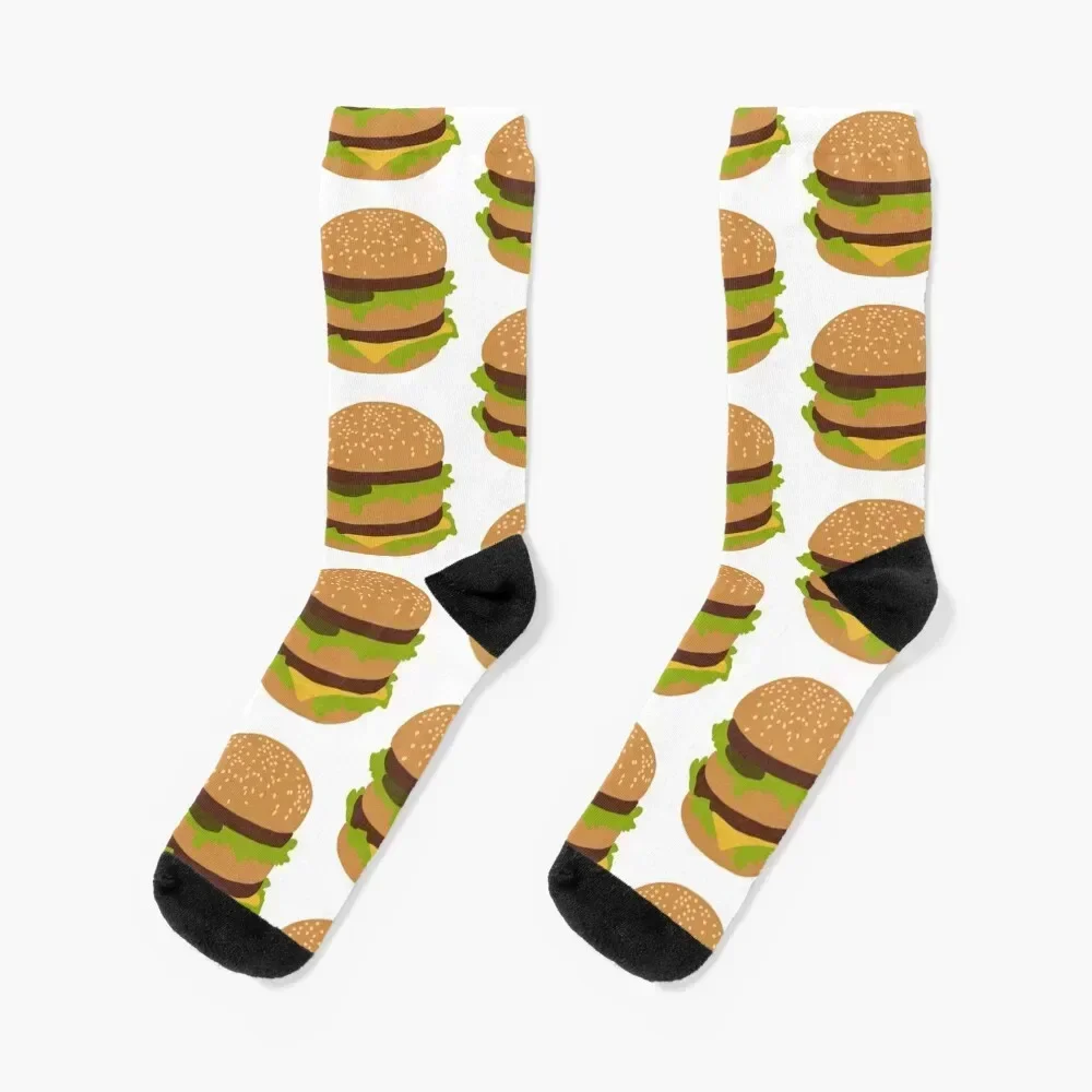 

Big Mac Socks halloween funny sock anti slip football anime Socks For Man Women's