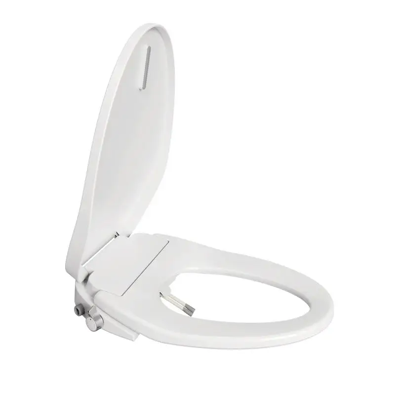 

Electric Bidet Toilet Seat with Adjustable Heated Seat, Dual Control, Elongated Design, Portable Bidet, Upgraded Nozzle Spray,