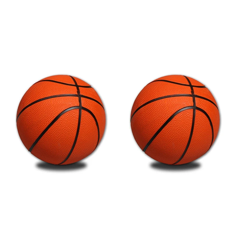 2X Children's Basketball No. 1 Rubber Basketball Kindergarten Small Basketball Game Ball Mini Basketball