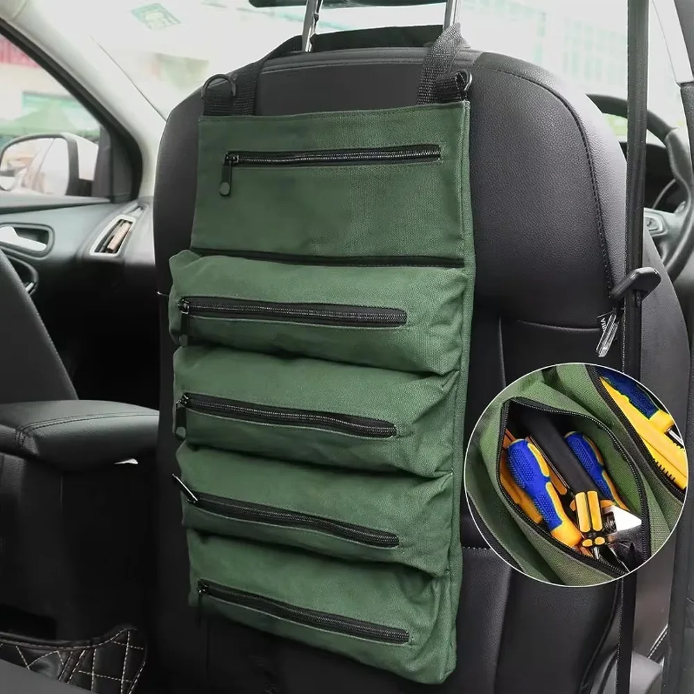 Heavy Duty Tool Bag Storage Bag for Workers Engineers Maintenance Camping Detachable Multifunctional Tool Organizer