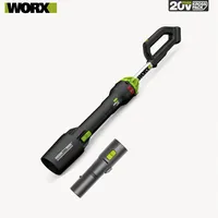 WORX blower WU231 20V Brushless Leafjet Blower hair dryer household dust collector Share 20V Green Battery Platform