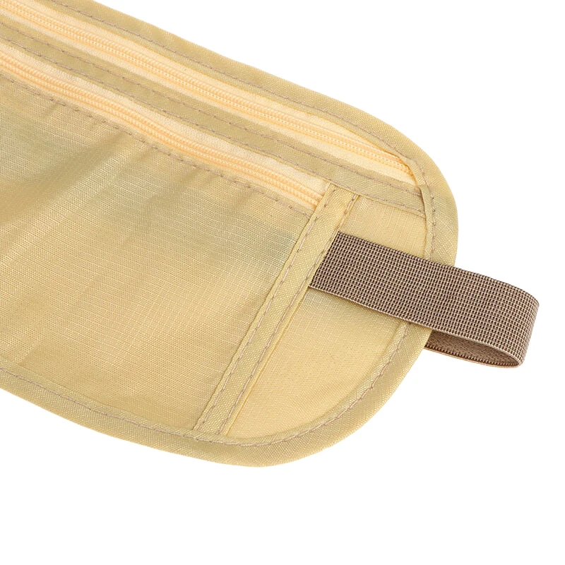 1 Stück Universelle Sport-Hüfttasche Geldgürtel für Reisen Damen und Herren Schlanke Versteckte Reisebrieftasche Handy-Anti-Diebstahl-Tasche – Detail 12