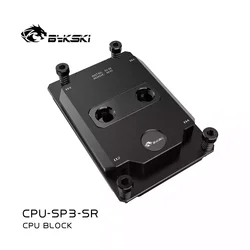 Bykski CPU-SP3-SR All Metal Water Block Cooler for AMD TR4 AI Cloud Computing Liquid Cooling Copper Radiator
