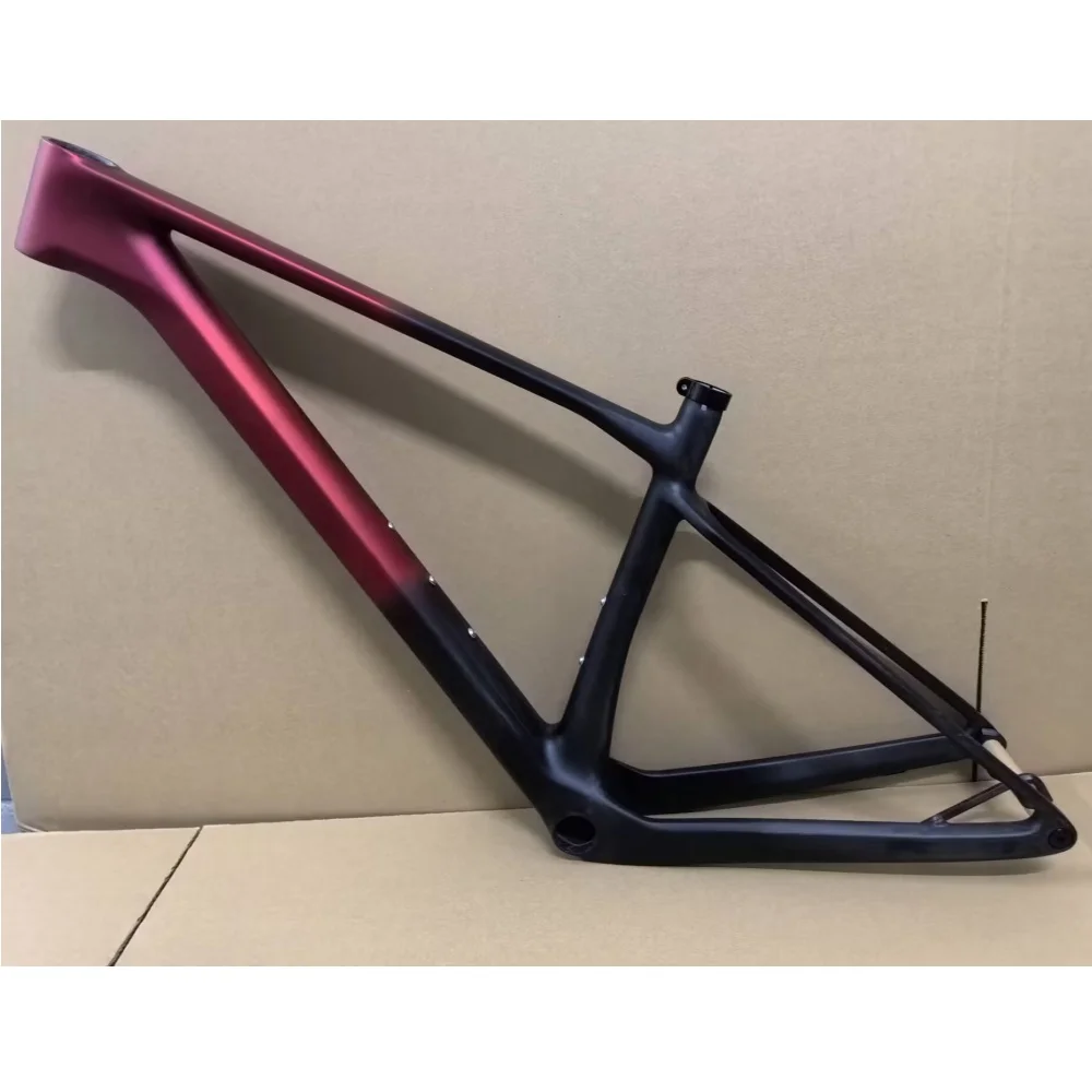 

29er MTB Full Carbon Hardtail Frame Racing Mountain Bike Frames T1000 BB92 Frameset Size: S M L Custom Color LOGO