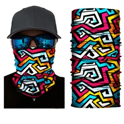 Magic Sports Bandanas Men Women Outdoor Headwear Fishing Balaclava Tactical Headband Neck Warmer Gaiter Shemagh Face Shield Mask