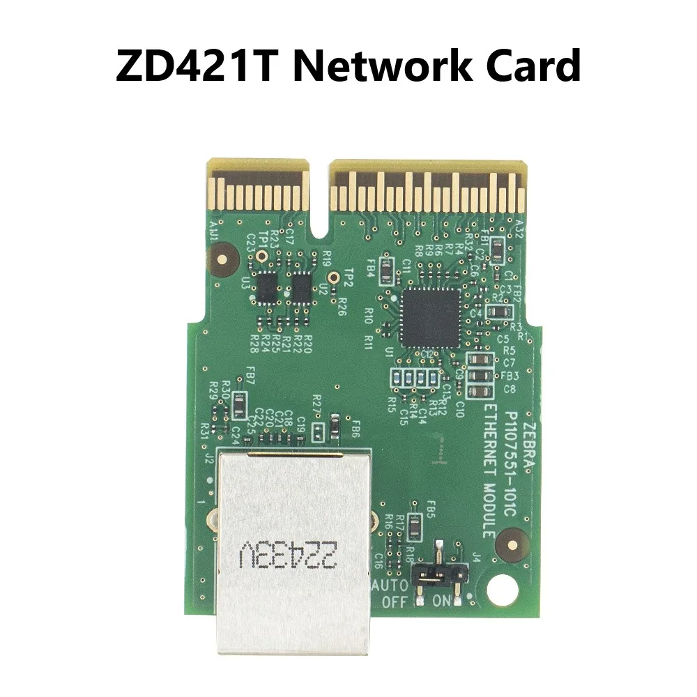 Ethernet Network Card For Zebra ZD421 ZD421D ZD421T Label Printer，P1112640-015