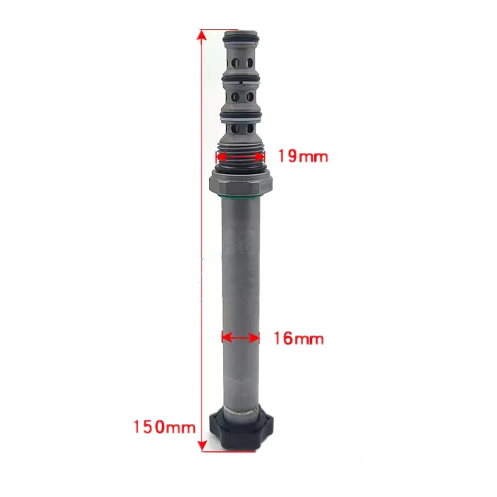 

280153 For 24V 17W 27W EC Hyundai R70 80 Pilot Solenoid Valve Valve Core Valve Stem Wheel Excavator Parts