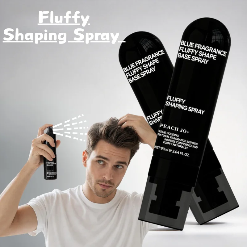 Fluffy Shaping Spray / Blue Fragrance Volumizing Setting Spray for Hair Lightweight Fluffy Shaping Spray with Long-Lasting Hold