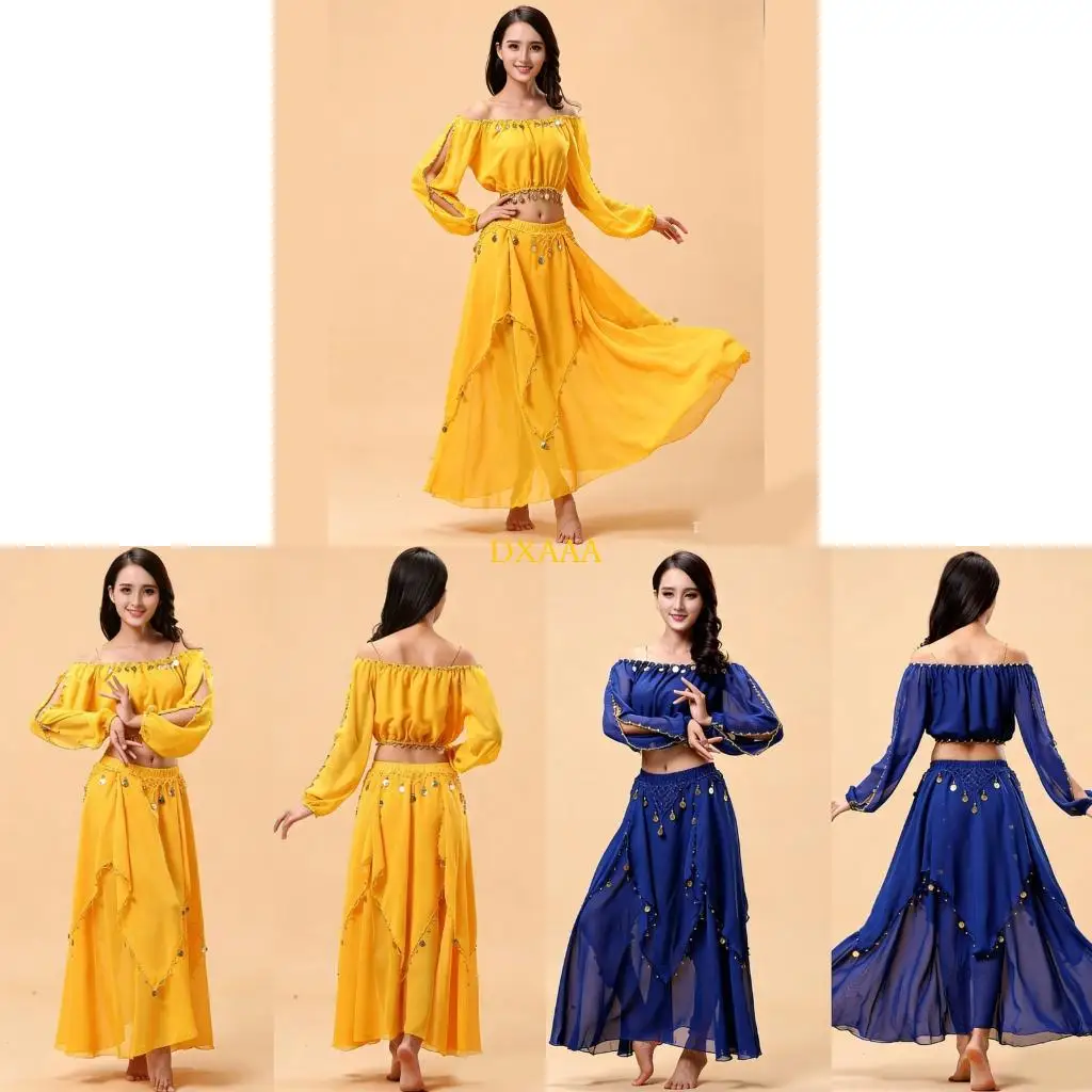 dxaa-conjunto-traje-danza-del-vientre-manga-larga-2-piezas-tela-gasa-suave-para-mujer