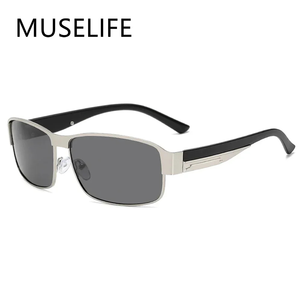 MUSELIFE New Luxury Sunglasses Men's Driving Shades, Classic Sun Glasses 400 for Traveling, Fishing and Vintage Style