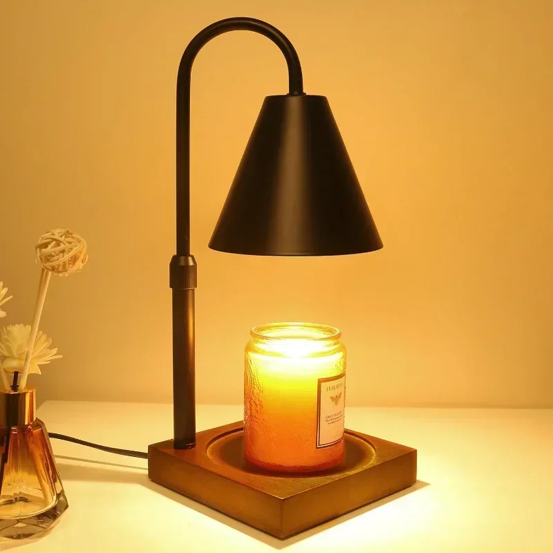 Candle Warmer Lamp with Timer, Electric Candle Lamp Warmer, Height Adjustable Scented Candles, Candle Warmer for Home Decor