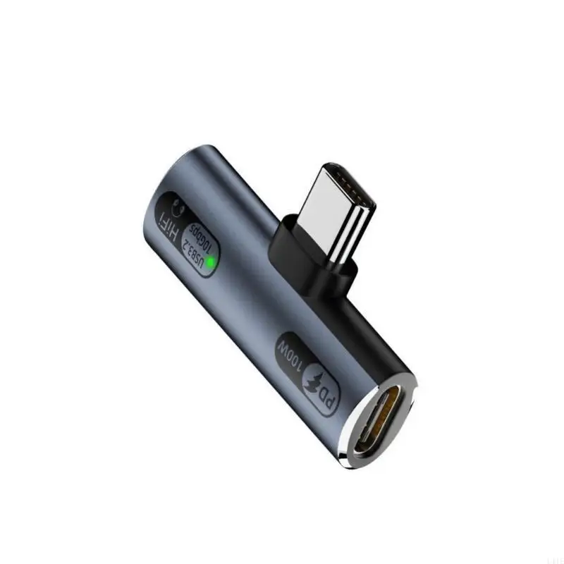 

L41E USB C Слуховой адаптер Поддержка Hifi Audios и PD100W для бесшовного музыкального экспери