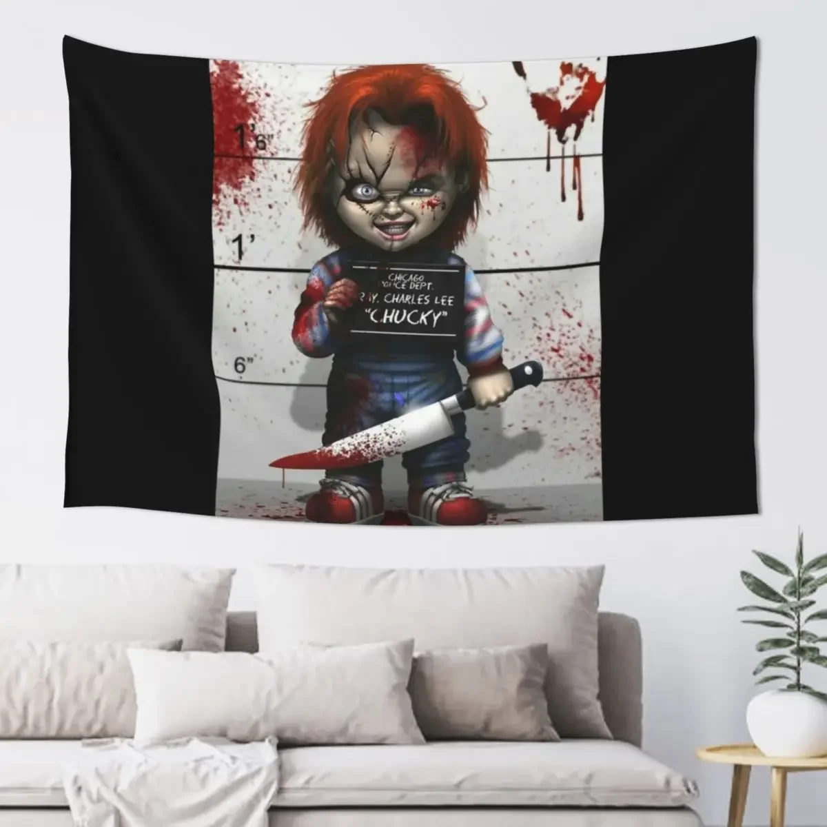 

Chucky from Childs play Tapestry Room Decor Cute Home Decorators Room Decor Aesthetic Bedroom Decor Aesthetic Tapestry