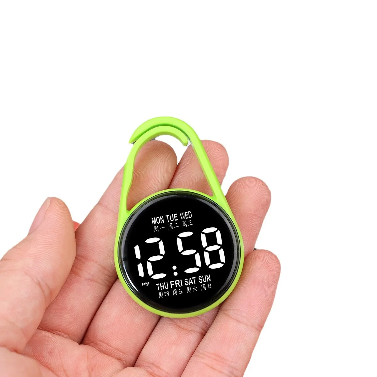 10pcs/lot Nurse Watch Luminous Small Quartz Watch Men's And Women's Watch Fashion Keychain Hanging Watches Elderly Hanging Clock