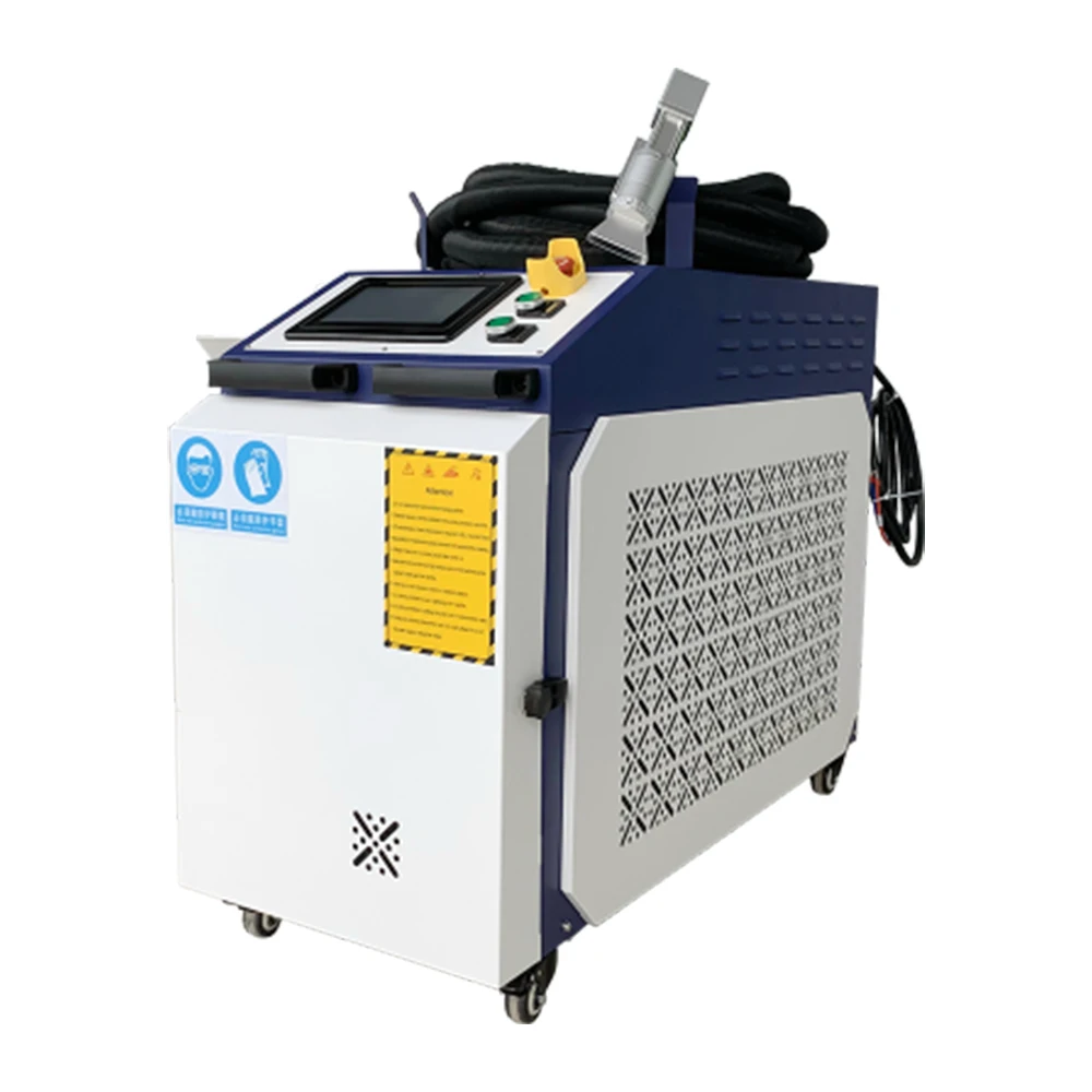 

Wood Metal Portable Laser Cleaner 1500W 2000W 3000W Fiber Rust Removal Pulse Laser Cleaning Machine Price