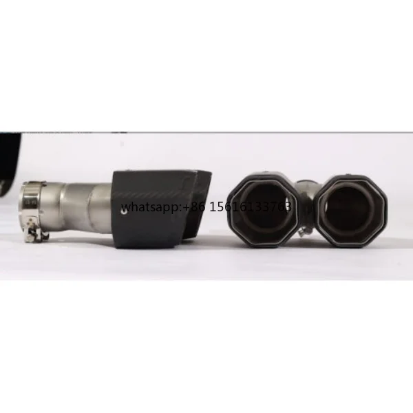 

Octagon Carbon Fiber Exhaust Tips Inlet Size: 51 54 57 60 63 67 70 73 77 80 mm Outlet Size: 101mm