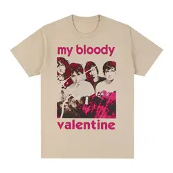 My Bloody Valentine Vintage T-shirt shoegaze shoegazing slowdive Cotton Men T shirt New Tee Tshirt Womens Tops