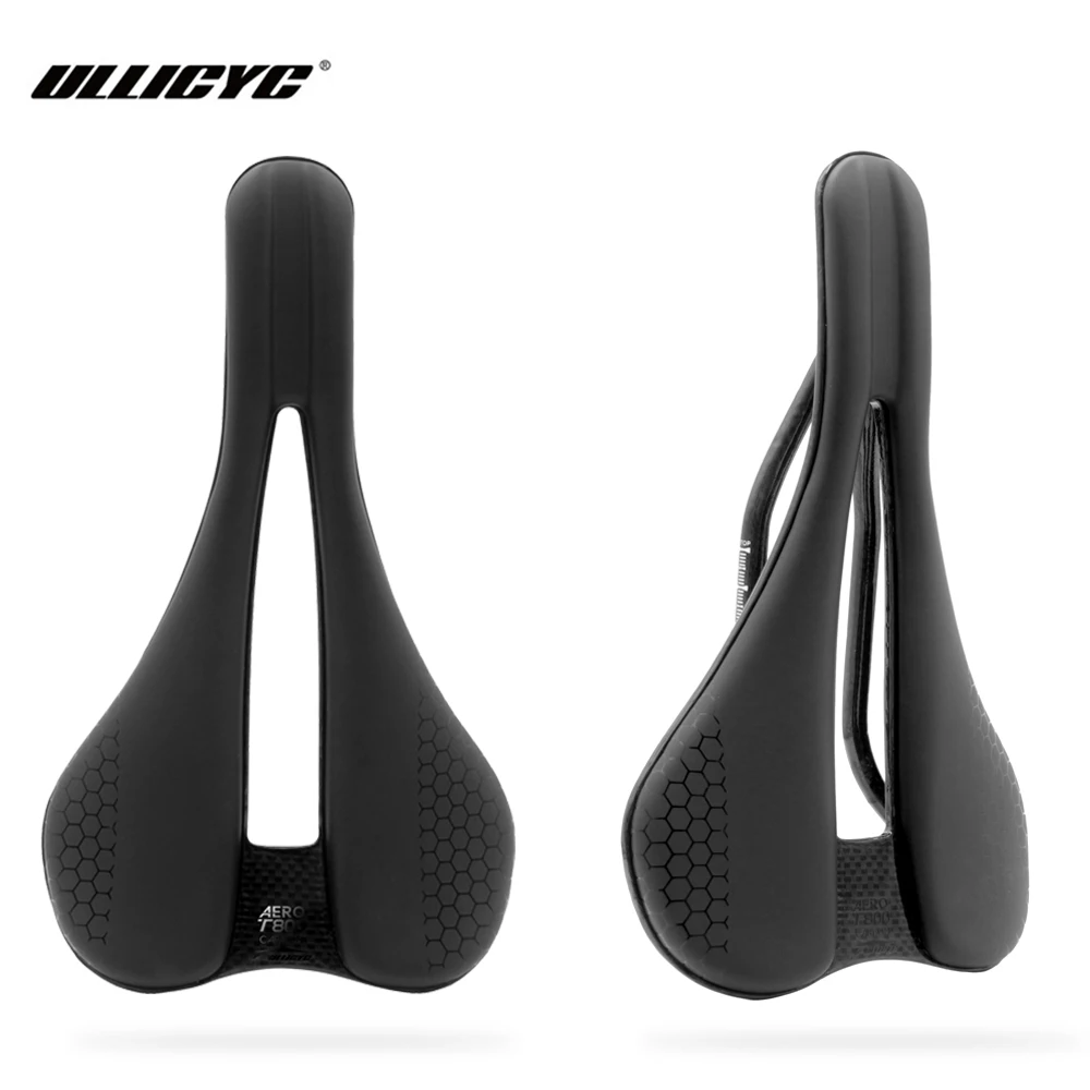 

ULLICYC Full Carbons Fiber Saddle Ultralight 110g High Performance Open Saddle SuperFlow MTB Road Race Bicycle Saddle