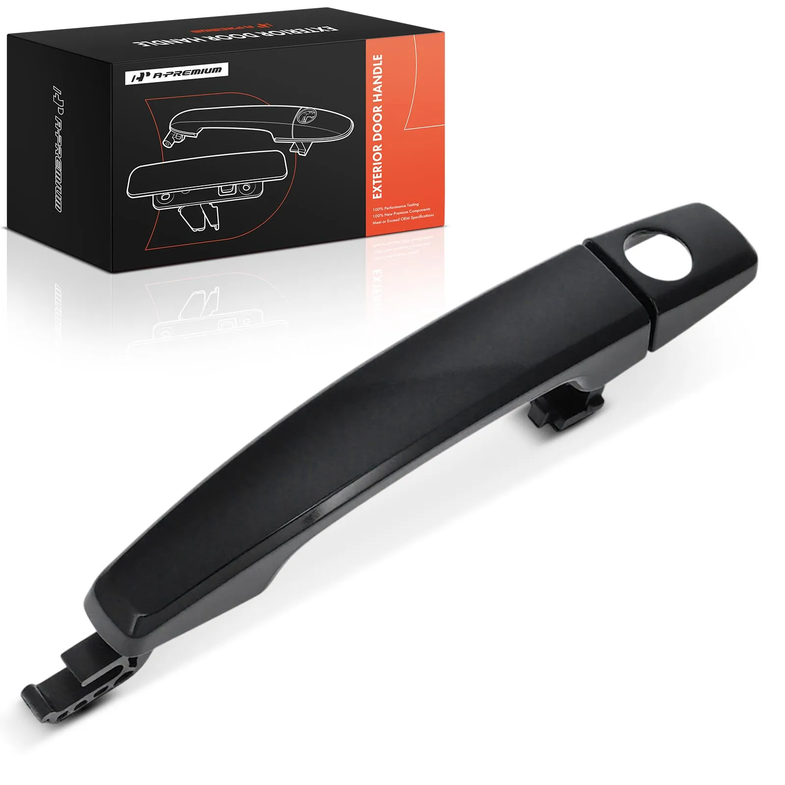 A-Premium Front Driver Side Exterior Door Handle for Chevrolet Malibu 2013-2015 Cruze 2011-2015 Camaro 2010-2015 SS Buick Encore