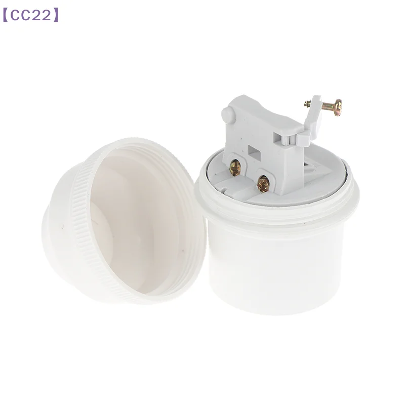 

【CC22】5Pcs E27 High Temperature Resistant Shockproof Lamp Holder Household Heating Lamp Special Chandelier Holder{C}