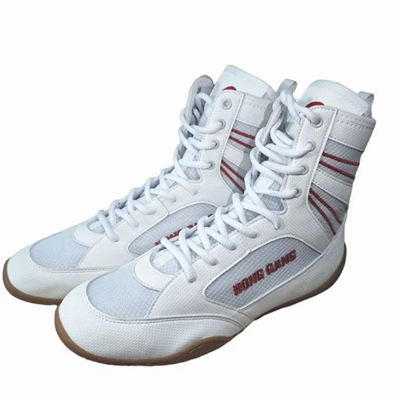 

Classic Brand Comfortable Breath Wrestling Shoe Competition Sport Boxing Fighting Boots Top Quality Wearable Gym Training Shoe