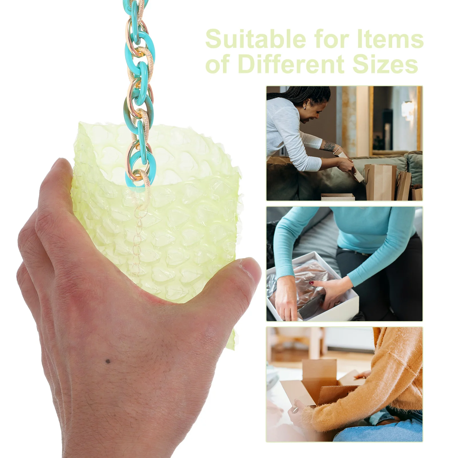 100 шт. пузырьковый конверт в форме сердца, утолщенная мягкая сумка для хрупких предметов, защита от доставки, почтовые принадлежности