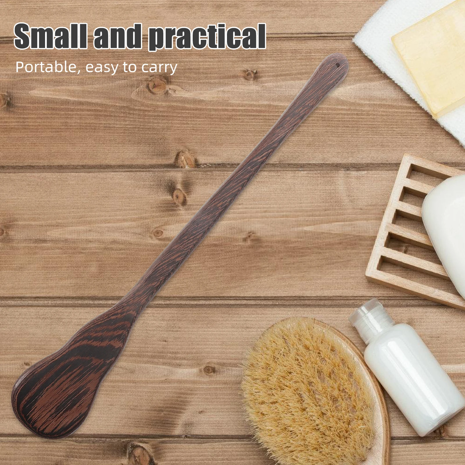 

Wood Meridian Pat Muscle Massage Stick Acupoint Back Massager Paddle Wooden Manual Massager Portable Home Office Travel Use