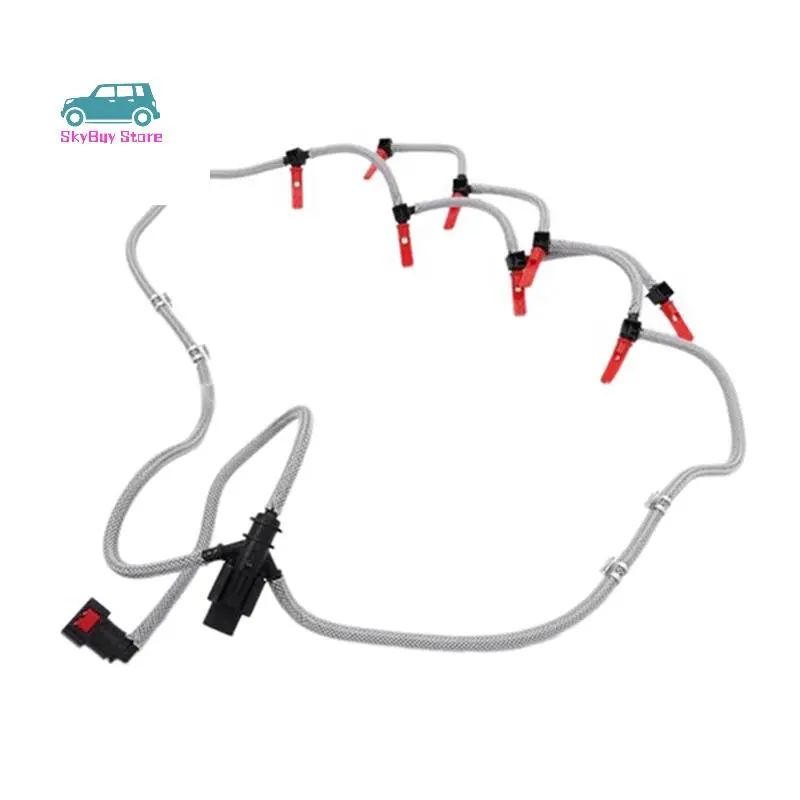 

2X 1423955 Автомобильная обратная трубка топливной форсунки для Land Rover Range Rover Sport 2005-2013 Range Rover 2002-2012 3,6 TDV8