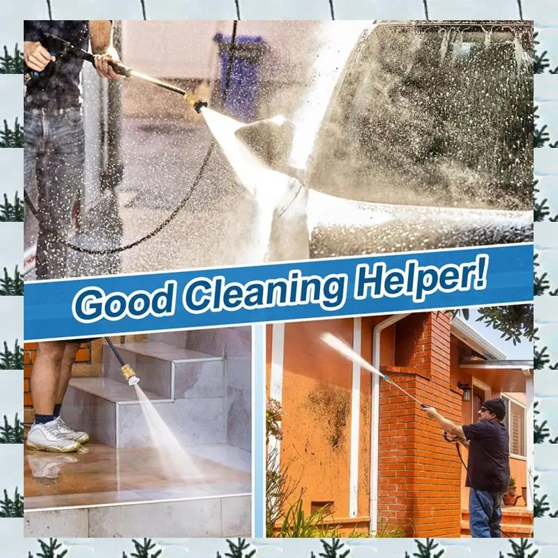 

Набор насадок для мойки высокого давления ABLG 4000PSI — эффективная мойка с турбонасадкой и быстроразъемным подключением 1/4 дюйма и 3/8 дюйма, 7 насадок