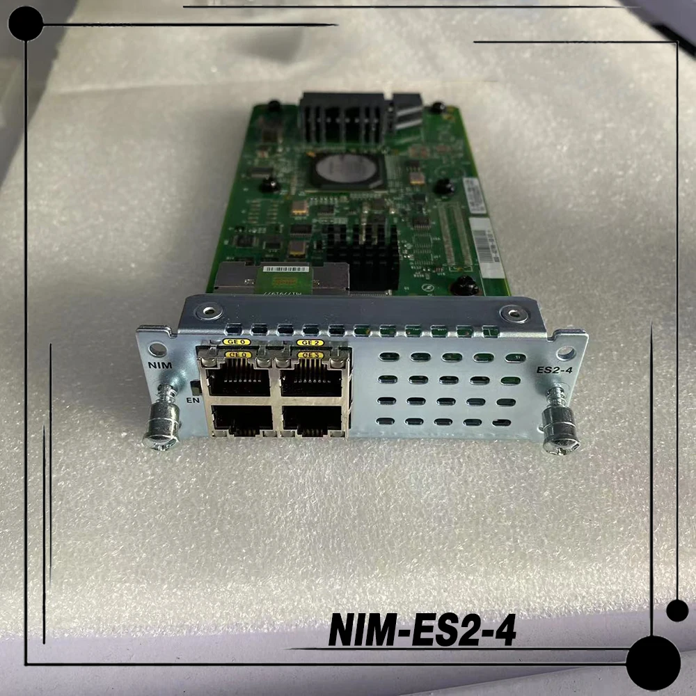 

NIM-ES2-4 для карты расширения маршрутизатора серии Cisco ISR4000