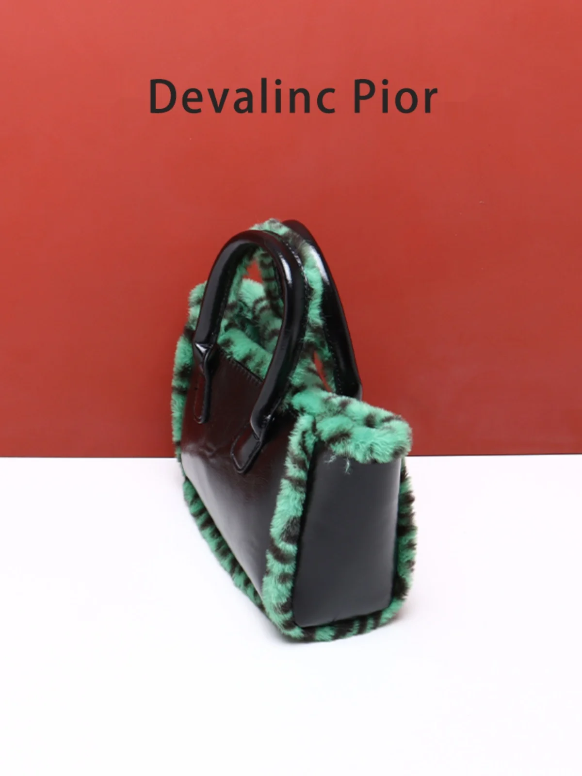 

Devalinc Pior Faionable Fur Сумка Кожаная сумка через плечо Sli Модная однотонная повседневная ручная сумка