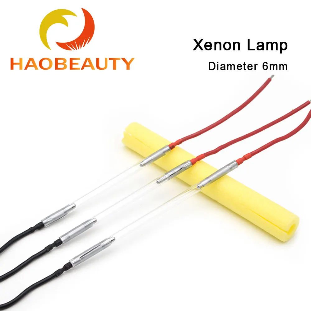 IPL Flash Xenon Lamp 6x70x130mm Xenon Laser Lamp 6mm 6*130mm Hand Tools For Nd Yag Laser Machine