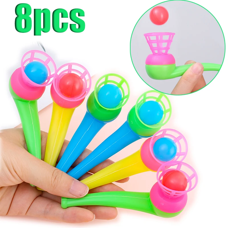 Plastic Pipe Blowing Ball Toys for Kids