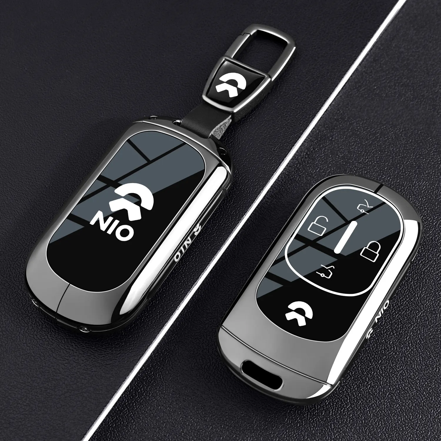 For NIO ET9 Key Set 2025 New Future ET9 Special High end Automotive Supplies Full Package Protective Metal Shell Buckle