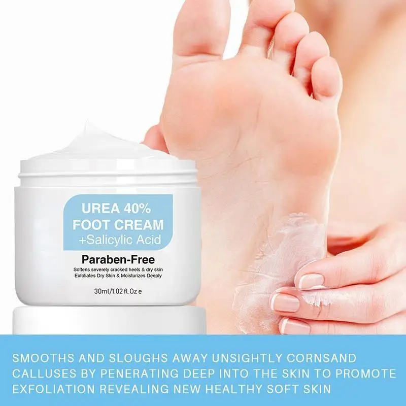 Foot Care Urea Cream Foot Scrub Salicylic Acid Exfoliates Callus Moisturizing Cream Skin Repair Remover Dead Skin Foot Cream