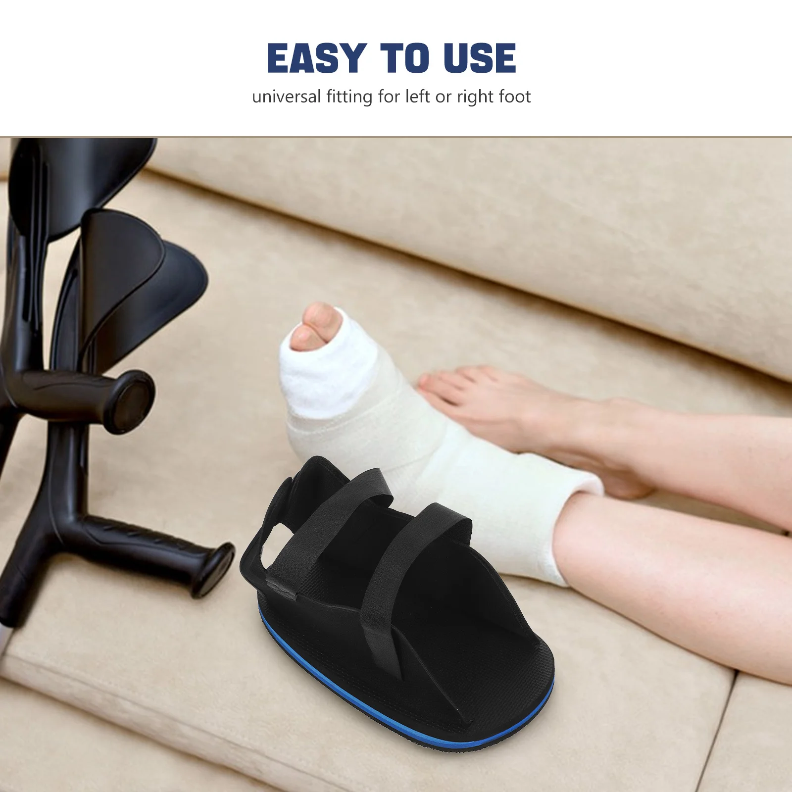1 قطعة كسر الأحذية غطاء الحذاء القدم كسر تو التمهيد الكاحل دعم بعد العملية الجبس الأحذية إعادة تأهيل غطاء الحذاء عدم الانزلاق