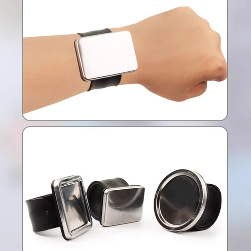 Imagen 2 del producto Essentials de pesca al aire libre, pulsera magnética Lua, organizador de microanzuelo para mosca, estuche portátil antipérdida para señuelos de pesca