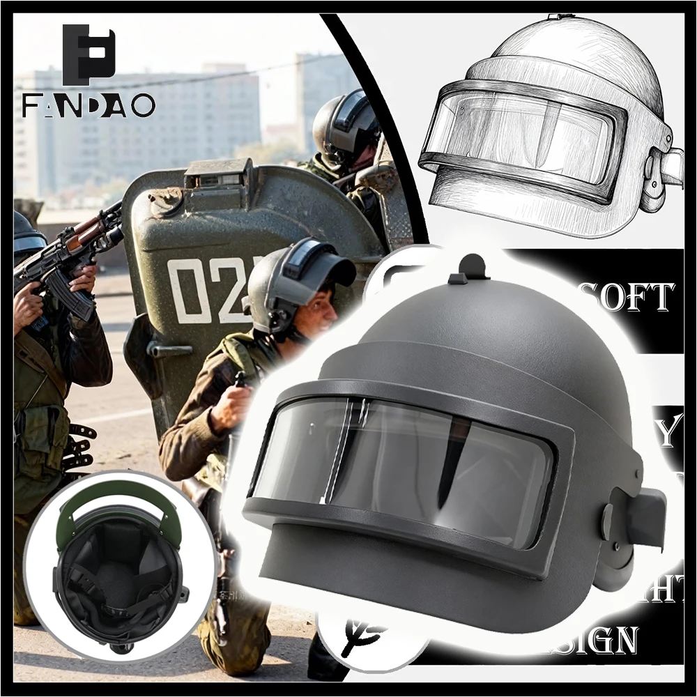 

Tactical Russian K63 III Welding Helmets ABS Airsoft Bump Protection Helmet for CS Paintball Outdoor Sports Field Cosplay
