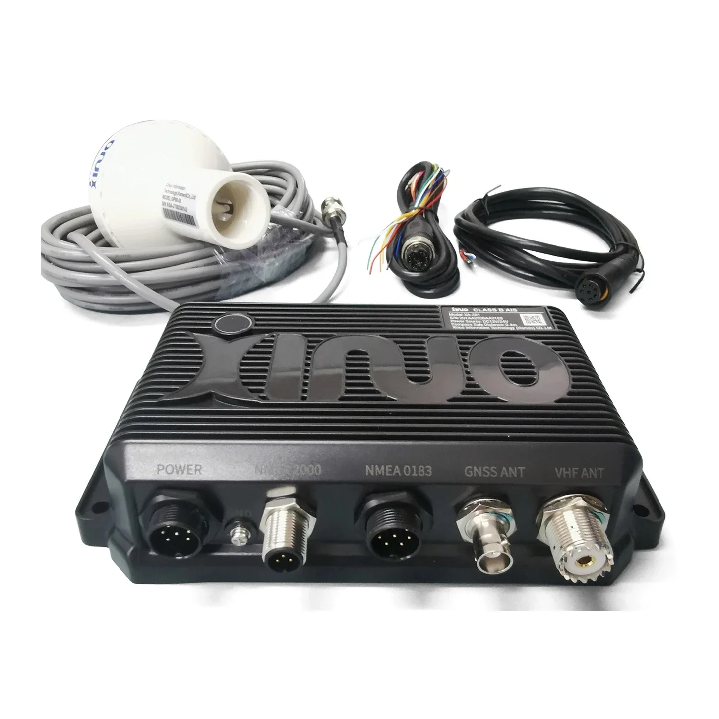 XINUO XA-201 Nmea2000 AIS Identification System Marine AIS Class B Transponder Transducer Built-in WIFI by Phone APP